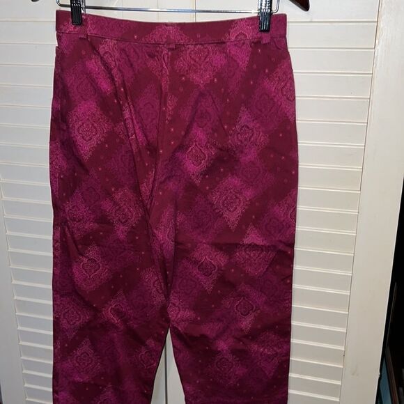 Colorful 80's St. Johns Bay Capri Jeans Pink - Picture 3 of 3